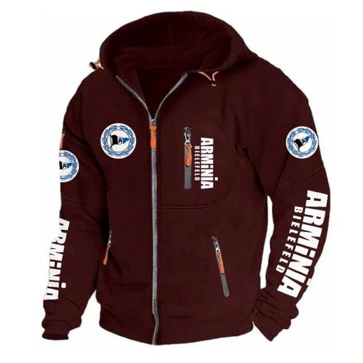 DSC Arminia Bielefeld Neue Version Zip-Up-Jacke DSC Arminia Bielefeld Neue Version Zip-Up-Jacke
