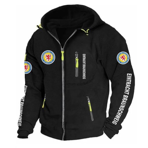 Eintracht Braunschweig Neue Version Zip-Up-Jacke Eintracht Braunschweig Neue Version Zip-Up-Jacke