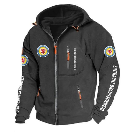 Eintracht Braunschweig Neue Version Zip-Up-Jacke Eintracht Braunschweig Neue Version Zip-Up-Jacke