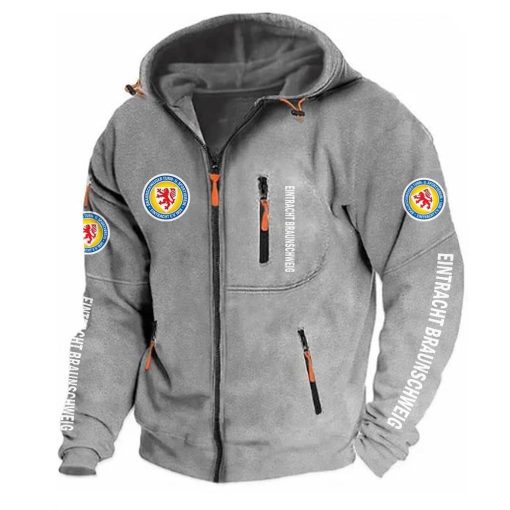 Eintracht Braunschweig Neue Version Zip-Up-Jacke Eintracht Braunschweig Neue Version Zip-Up-Jacke