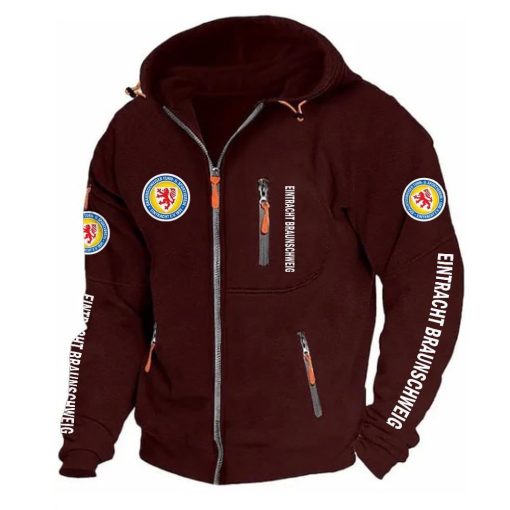 Eintracht Braunschweig Neue Version Zip-Up-Jacke Eintracht Braunschweig Neue Version Zip-Up-Jacke