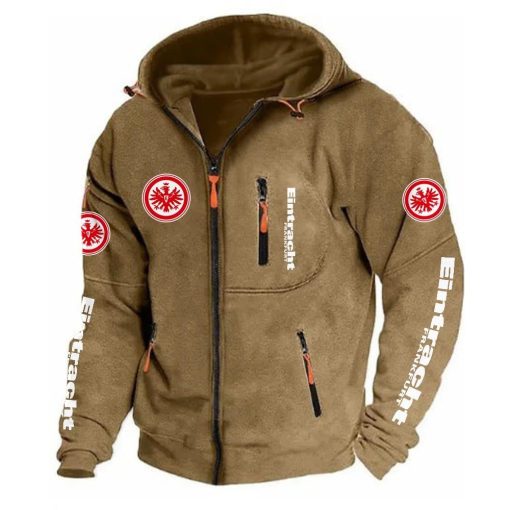 Eintracht Frankfurt Neue Version Zip-Up-Jacke Eintracht Frankfurt Neue Version Zip-Up-Jacke