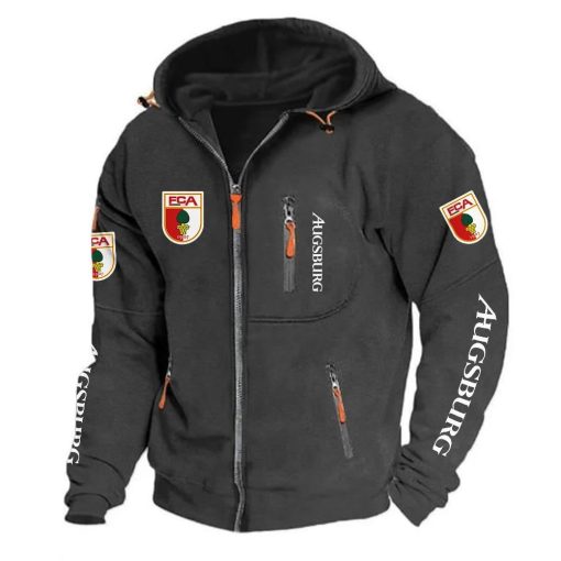 FC Augsburg Neue Version Zip-Up-Jacke FC Augsburg Neue Version Zip-Up-Jacke