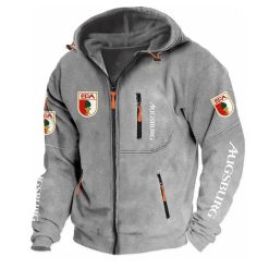 FC Augsburg Neue Version Zip-Up-Jacke
