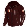 FC Augsburg Neue Version Zip-Up-Jacke