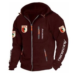 FC Augsburg Neue Version Zip-Up-Jacke