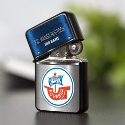 FC Hansa Rostock Individueller Name Neues Design Zippo-Feuerzeug