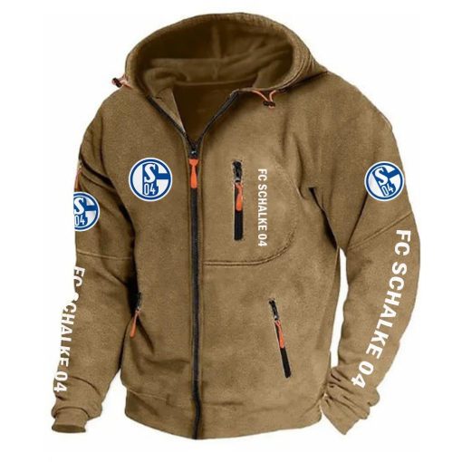 FC Schalke 04 Neue Version Zip-Up-Jacke FC Schalke 04 Neue Version Zip-Up-Jacke