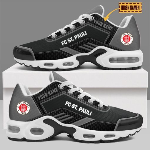 FC St. Pauli Individueller Name Neue Version Air Max Plus Schuhe