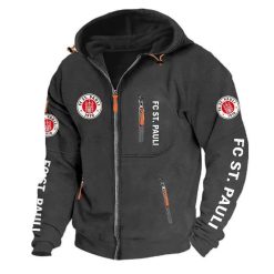 FC St. Pauli Neue Version Zip-Up-Jacke