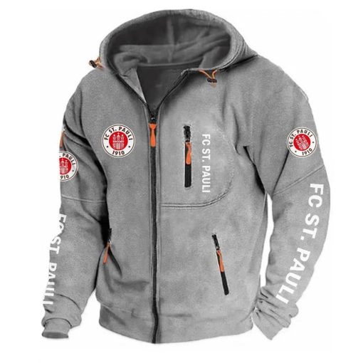 FC St. Pauli Neue Version Zip-Up-Jacke FC St. Pauli Neue Version Zip-Up-Jacke