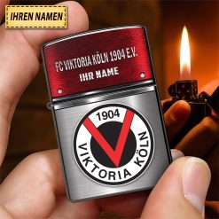 FC Viktoria Köln Individueller Name Neues Design Zippo-Feuerzeug