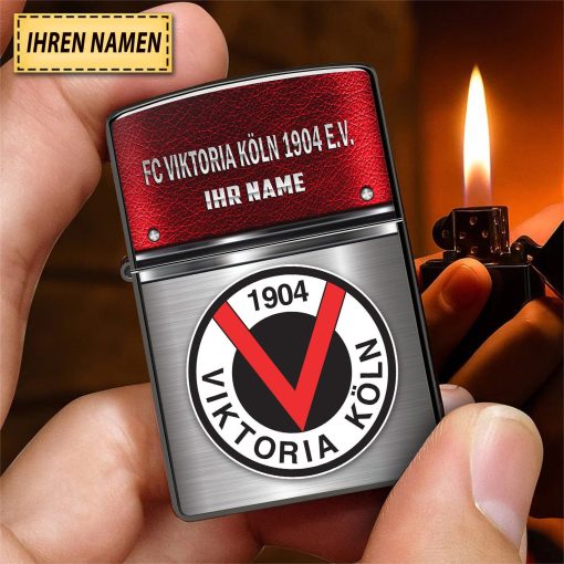 FC Viktoria Köln Individueller Name Neues Design Zippo-Feuerzeug