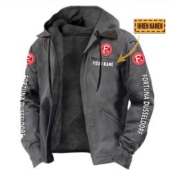 Fortuna Düsseldorf Individueller Name Neue Version Kapuzenjacke