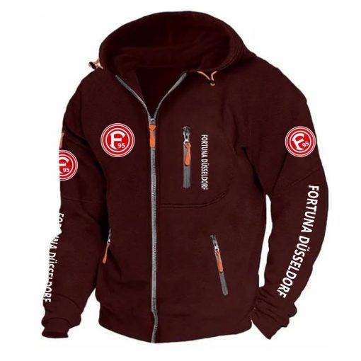 Fortuna Düsseldorf Neue Version Zip-Up-Jacke