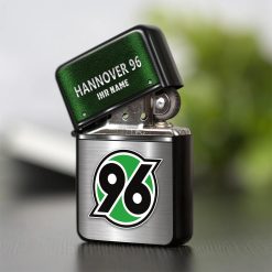 Hannover 96 Individueller Name Neues Design Zippo-Feuerzeug