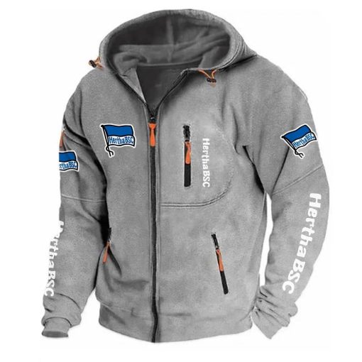 Hertha BSC Neue Version Zip-Up-Jacke Hertha BSC Neue Version Zip-Up-Jacke