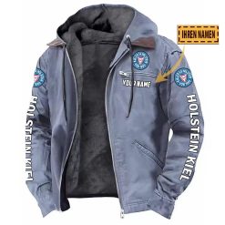 Holstein Kiel Individueller Name Neue Version Kapuzenjacke