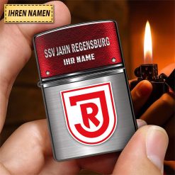 Jahn Regensburg Individueller Name Neues Design Zippo-Feuerzeug