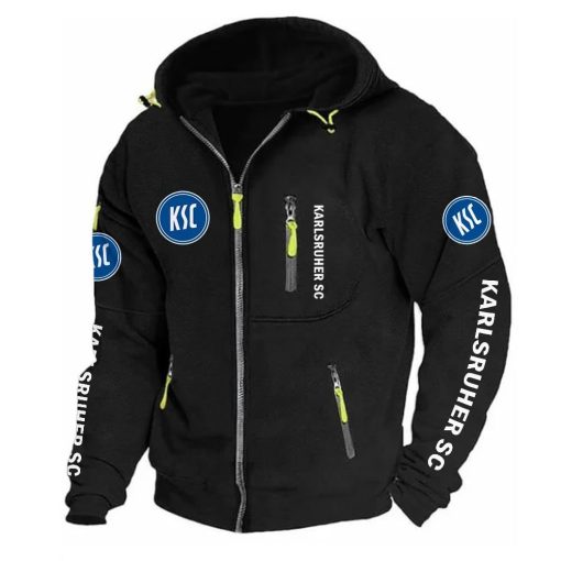 Karlsruher SC Neue Version Zip-Up-Jacke Karlsruher SC Neue Version Zip-Up-Jacke