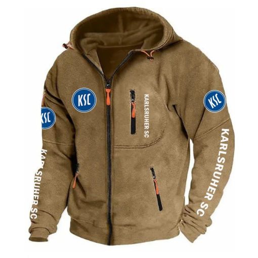 Karlsruher SC Neue Version Zip-Up-Jacke Karlsruher SC Neue Version Zip-Up-Jacke