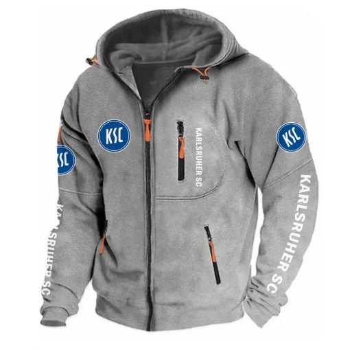 Karlsruher SC Neue Version Zip-Up-Jacke Karlsruher SC Neue Version Zip-Up-Jacke