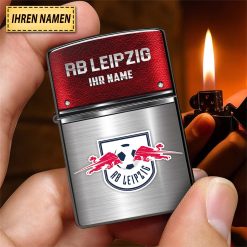 RB Leipzig Individueller Name Neues Design Zippo-Feuerzeug
