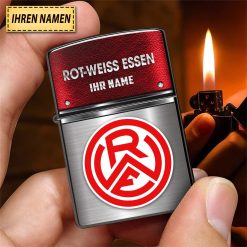 Rot-Weiss Essen Individueller Name Neues Design Zippo-Feuerzeug