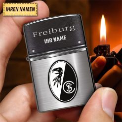 SC Freiburg Individueller Name Neues Design Zippo-Feuerzeug