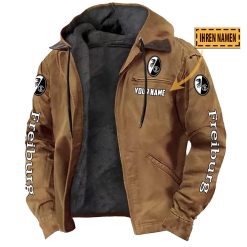 SC Freiburg Individueller Name Neue Version Kapuzenjacke