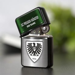 SC Preußen Münster Individueller Name Neues Design Zippo-Feuerzeug