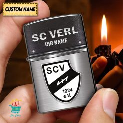 SC Verl Individueller Name Neues Design Zippo-Feuerzeug