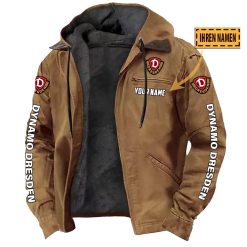 SG Dynamo Dresden Individueller Name Neue Version Kapuzenjacke