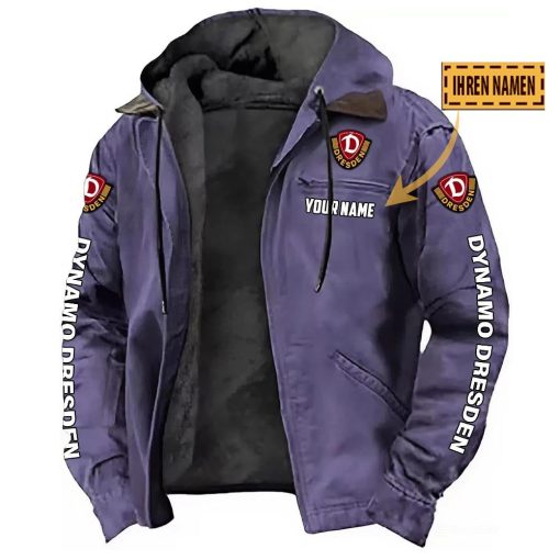 SG Dynamo Dresden Individueller Name Neue Version Kapuzenjacke SG Dynamo Dresden Individueller Name Neue Version Kapuzenjacke