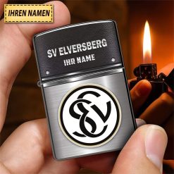 SV Elversberg Individueller Name Neues Design Zippo-Feuerzeug