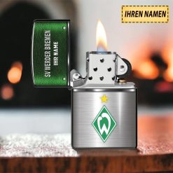 SV Werder Bremen Individueller Name Neues Design Zippo-Feuerzeug