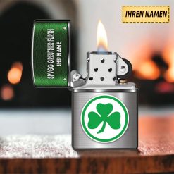 SpVgg Greuther Fürth Individueller Name Neues Design Zippo-Feuerzeug