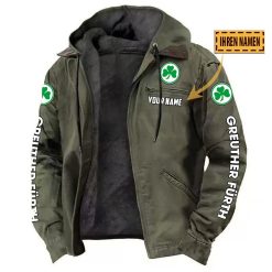 SpVgg Greuther Fürth Individueller Name Neue Version Kapuzenjacke