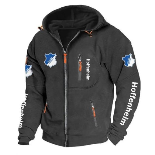 TSG 1899 Hoffenheim Neue Version Zip-Up-Jacke TSG 1899 Hoffenheim Neue Version Zip-Up-Jacke