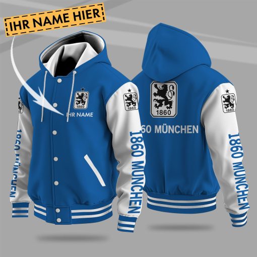 TSV 1860 München Individueller Name Neue Edition College Hoodie