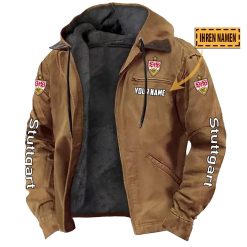 VfB Stuttgart Individueller Name Neue Version Kapuzenjacke