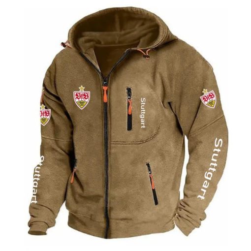 VfB Stuttgart Neue Version Zip-Up-Jacke VfB Stuttgart Neue Version Zip-Up-Jacke