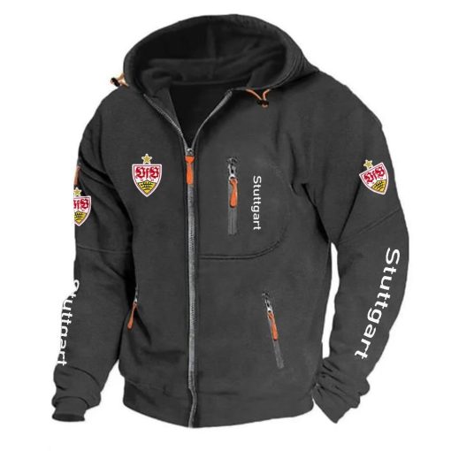 VfB Stuttgart Neue Version Zip-Up-Jacke VfB Stuttgart Neue Version Zip-Up-Jacke