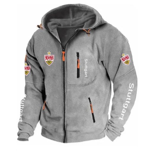 VfB Stuttgart Neue Version Zip-Up-Jacke VfB Stuttgart Neue Version Zip-Up-Jacke
