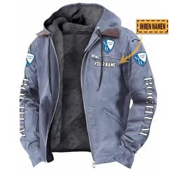 VfL Bochum 1848 Individueller Name Neue Version Kapuzenjacke