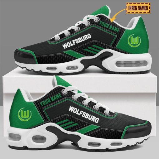 VfL Wolfsburg Individueller Name Neue Version Air Max Plus Schuhe