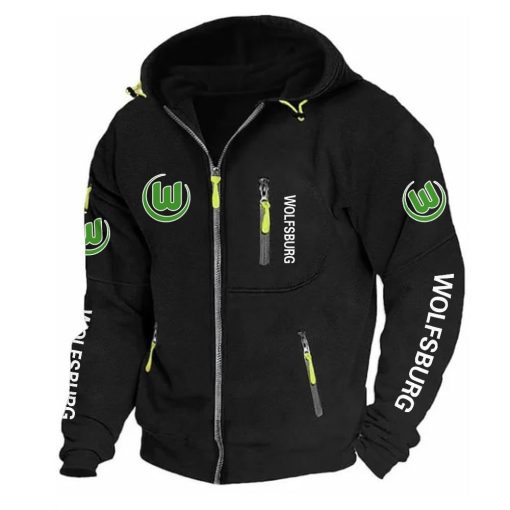 VfL Wolfsburg Neue Version Zip-Up-Jacke VfL Wolfsburg Neue Version Zip-Up-Jacke
