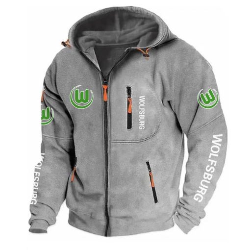 VfL Wolfsburg Neue Version Zip-Up-Jacke VfL Wolfsburg Neue Version Zip-Up-Jacke