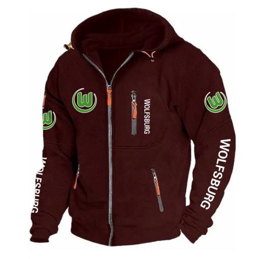 VfL Wolfsburg Neue Version Zip-Up-Jacke VfL Wolfsburg Neue Version Zip-Up-Jacke
