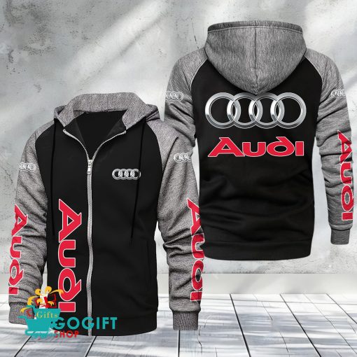 Audi Raglan Zip Hoodie – Limitierte Auflage